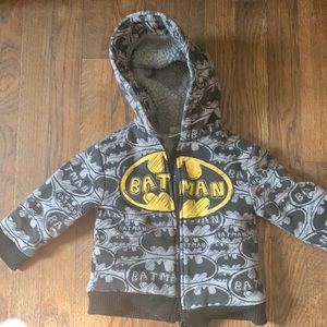 Toddler thick zip up coat